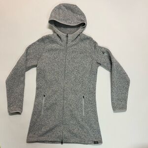 L.L. Bean Women's Heather Gray Hooded Ski Jacket